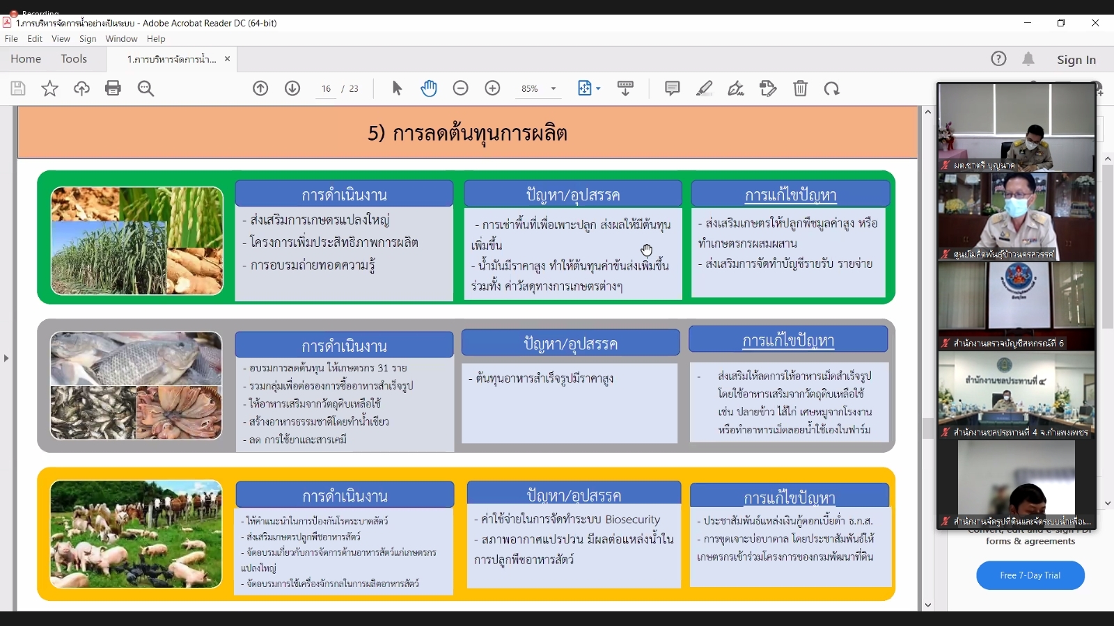 title - ผู้ตรวจราชการกรม ร่วมประชุมตรวจติดตามความก้าวหน้า ผลการดำเนินงานตามแผนการตรวจราชการและการขับเคลื่อนแบบบูรณาการ ในพื้นที่ของผู้ตรวจราชการกระทรวงเกษตรและสหกรณ์ ประจำปีงบประมาณ พ.ศ. 2565 รอบที่ 2 ของจังหวัดนครสวรรค์ ผ่านระบบการประชุมทางไกลออนไลน์ Application Zoom